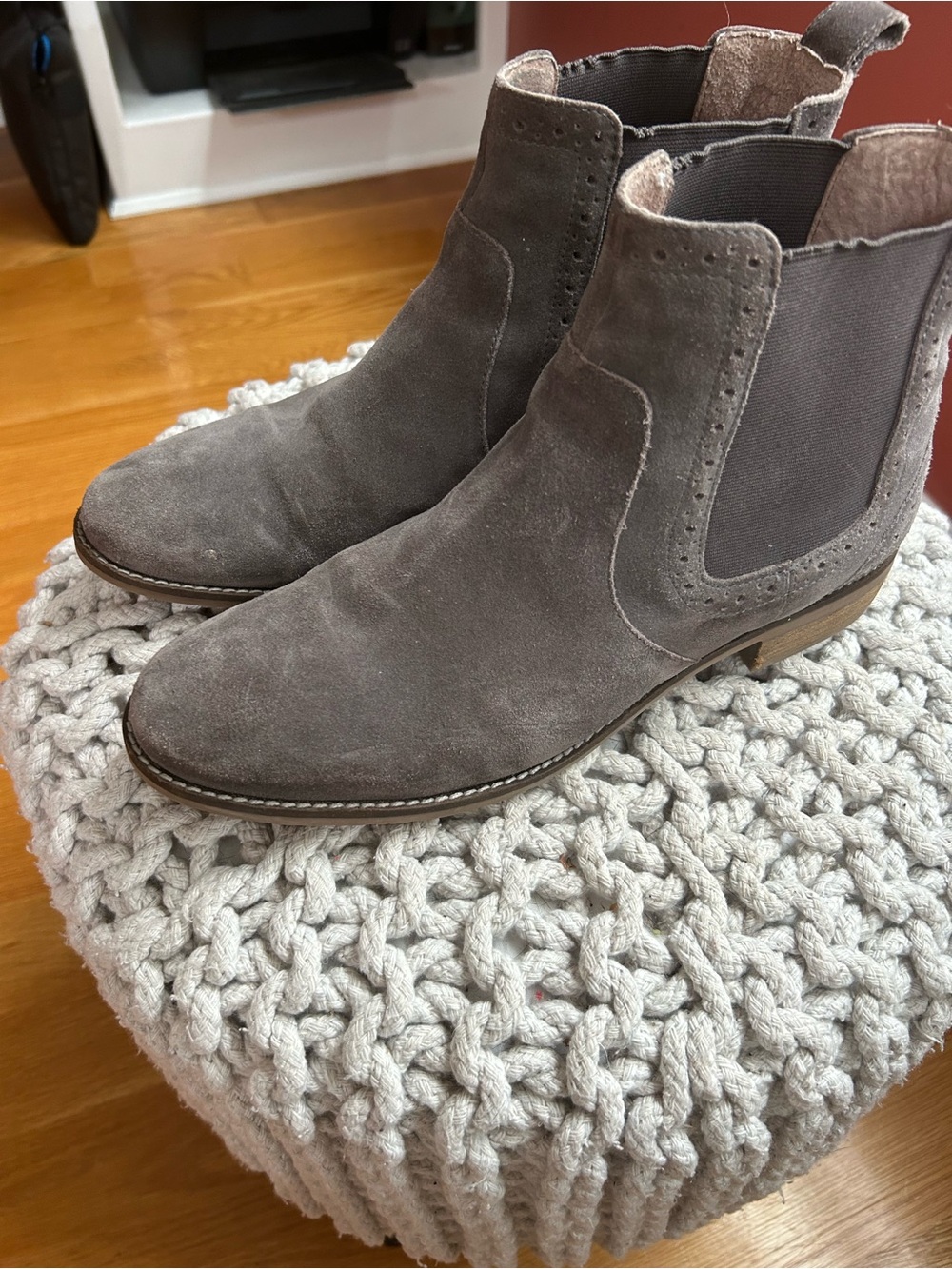 Fat Face Women’s Grey Boots size 42 women’s 10.5